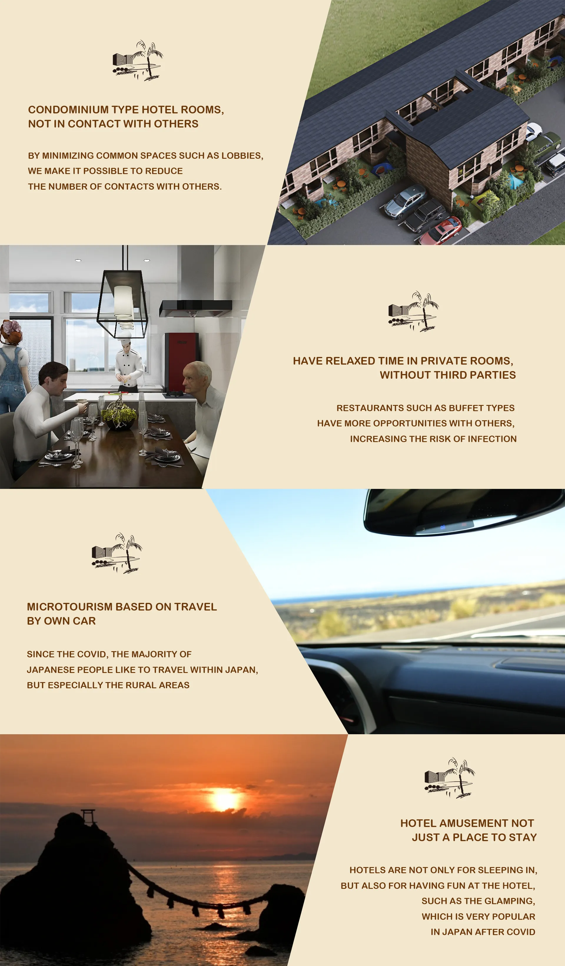 Why choose ＋FINO RESORT VILLA